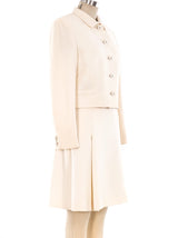 1996 Gianni Versace Cream Suit Suit arcadeshops.com