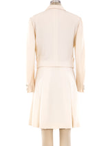 1996 Gianni Versace Cream Suit Suit arcadeshops.com