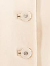 1996 Gianni Versace Cream Suit Suit arcadeshops.com