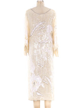 Tonal Sequin Embellished Midi Dress Dress arcadeshops.com