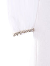 Embellished Tromp L'Oeil Belted Dress Dress arcadeshops.com