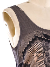 Christian Dior Lace Printed Jersey Dress Dress arcadeshops.com