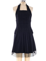 Vivienne Tam Net Halter Dress Dress arcadeshops.com