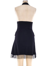 Vivienne Tam Net Halter Dress Dress arcadeshops.com