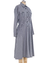 Lanvin Gingham Shirt Dress Dress arcadeshops.com