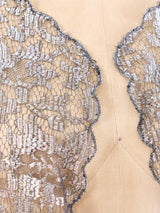 Krizia Metallic Lace Jacket Jacket arcadeshops.com