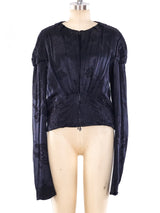 Gucci Floral Jacquard Satin Jacket Jacket arcadeshops.com