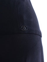 Chanel Silk Chiffon Maxi Skirt Bottom arcadeshops.com