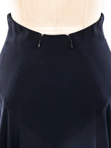 Chanel Silk Chiffon Maxi Skirt Bottom arcadeshops.com