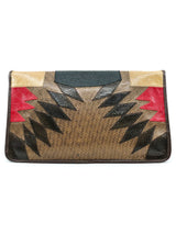 Carlos Falchi Patchwork Envelope Clutch Accessory arcadeshops.com