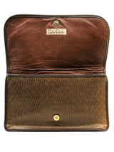 Carlos Falchi Patchwork Envelope Clutch Accessory arcadeshops.com