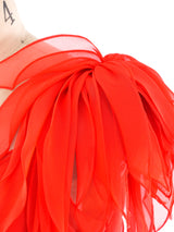 Travilla Layered Chiffon Dress Dress arcadeshops.com