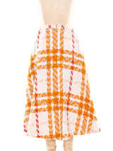 Dries Van Noten Tweed Midi Skirt Bottom arcadeshops.com
