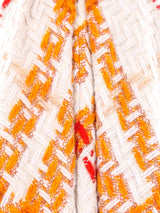 Dries Van Noten Tweed Midi Skirt Bottom arcadeshops.com