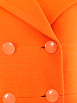 Pierre Cardin Tangerine Wool Suit Suit arcadeshops.com