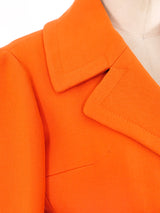 Pierre Cardin Tangerine Wool Suit Suit arcadeshops.com
