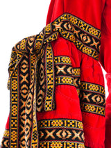 Adolfo Quilted Velvet Ensemble Suit arcadeshops.com