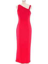 Versus by Versace Red Maxi Dress Dress arcadeshops.com