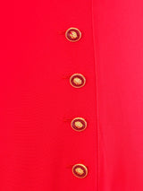 Versus by Versace Red Maxi Dress Dress arcadeshops.com