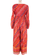 Leo Narducci Paisley Printed Jumpsuit Suit arcadeshops.com