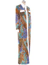 Floral Printed Shirt Dress Dress arcadeshops.com