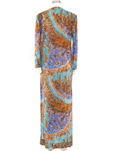 Floral Printed Shirt Dress Dress arcadeshops.com