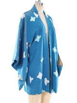 Floral Printed Haori Kimono Jacket arcadeshops.com