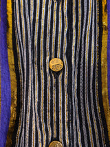 Metallic Striped Caftan Dress arcadeshops.com