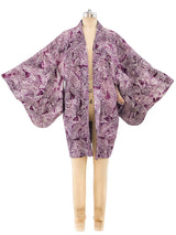 Lavender Shibori Kimono Jacket arcadeshops.com