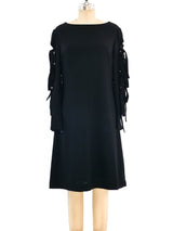 Louis Feraud Tie Sleeve Dress Dress arcadeshops.com