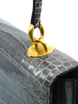 Hermes Crocodile Top Handle Bag Accessory arcadeshops.com