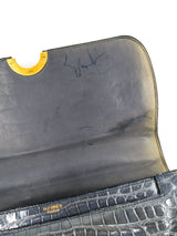 Hermes Crocodile Top Handle Bag Accessory arcadeshops.com