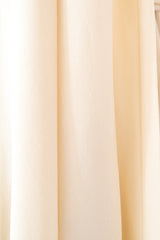 Bill Blass Fur Trimmed Ivory Chiffon Gown Dress arcadeshops.com