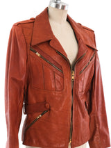 Gandalf Rust Leather Jacket Jacket arcadeshops.com