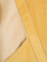 Gucci Mustard Suede Bomber Jacket Jacket arcadeshops.com
