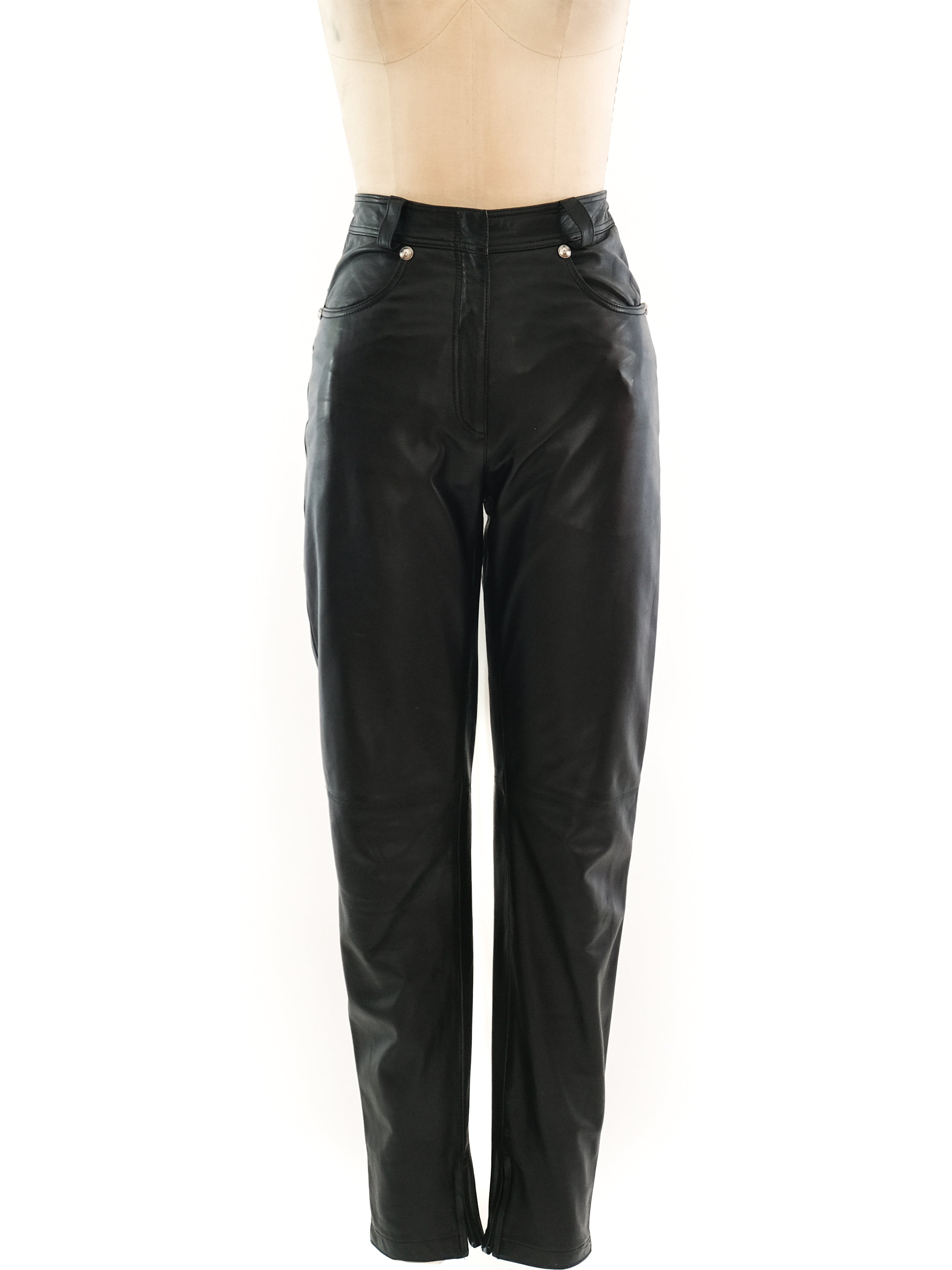 Gianni Versace Leather Pants