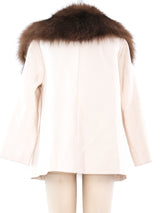 Pierre Balmain Fur Trimmed Jacket Jacket arcadeshops.com