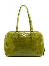Prada Crocodile Bauletto Bag Accessory arcadeshops.com