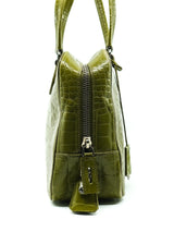 Prada Crocodile Bauletto Bag Accessory arcadeshops.com