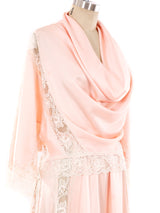 Koos Van Den Akker Lace Trimmed Silk Ensemble Suit arcadeshops.com