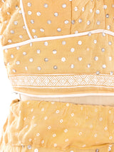 Sequin Embellished Crop Tank and Skirt Ensemble Suit arcadeshops.com
