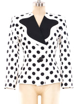 Givenchy Polka Dot Blazer Jacket arcadeshops.com