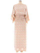 Geometric Printed Maxi Dress Dress arcadeshops.com