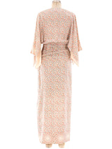 Geometric Printed Maxi Dress Dress arcadeshops.com