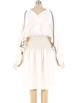 Koos Van Den Akker Jacquard Shirt Dress Dress arcadeshops.com