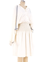 Koos Van Den Akker Jacquard Shirt Dress Dress arcadeshops.com