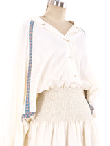 Koos Van Den Akker Jacquard Shirt Dress Dress arcadeshops.com