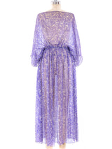 Printed Silk Chiffon Dress Dress arcadeshops.com
