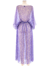 Printed Silk Chiffon Dress Dress arcadeshops.com