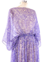 Printed Silk Chiffon Dress Dress arcadeshops.com
